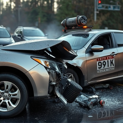 car crash damage