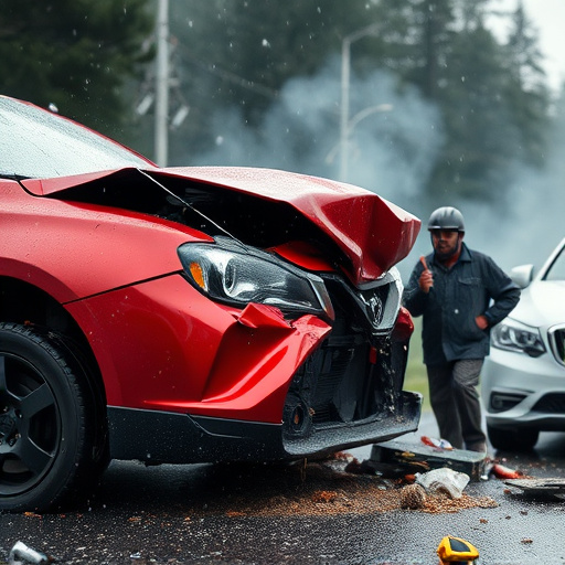 car crash damage