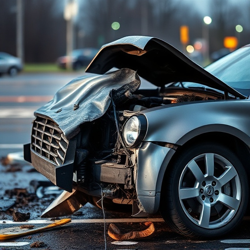 car crash damage