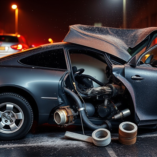 car crash damage