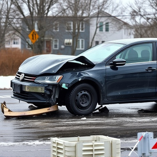 car crash damage