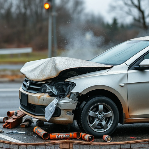 car crash damage