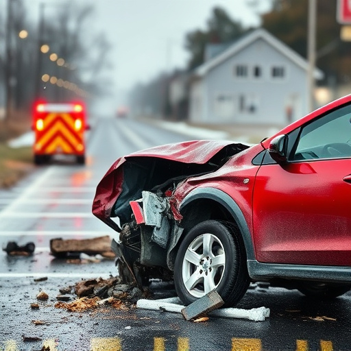 car crash damage