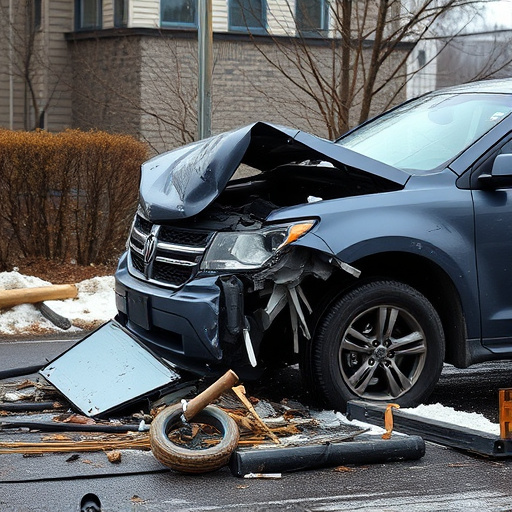 car crash damage