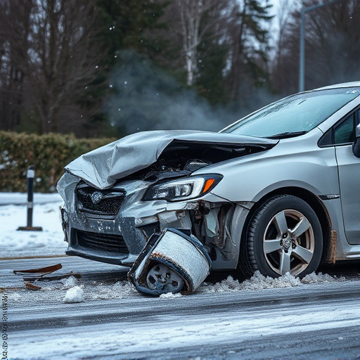 car crash damage