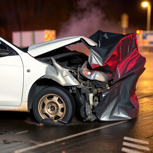 car crash damage