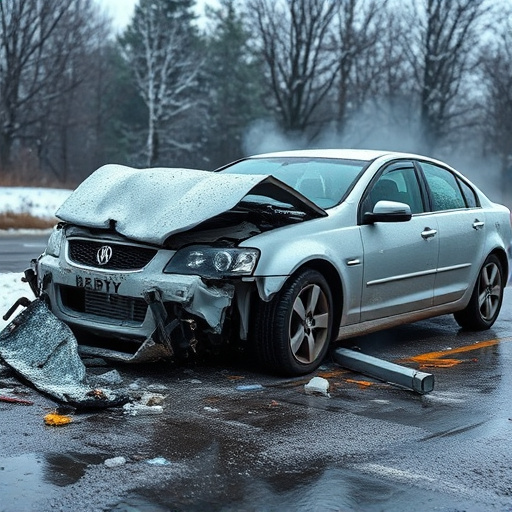 car crash damage