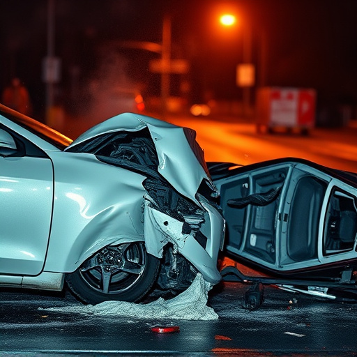 car crash damage