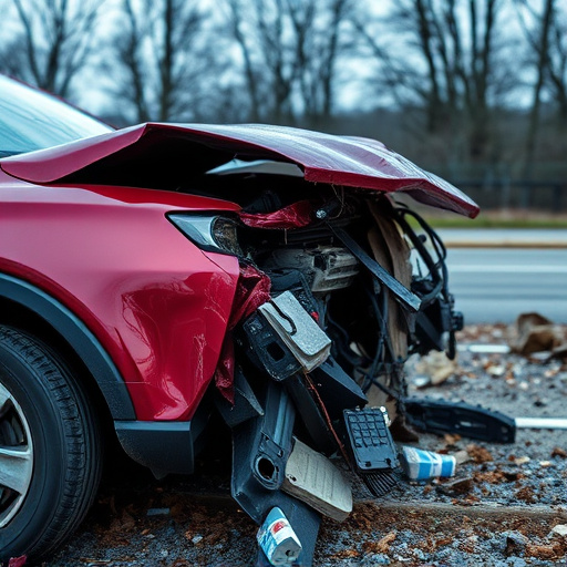 car crash damage