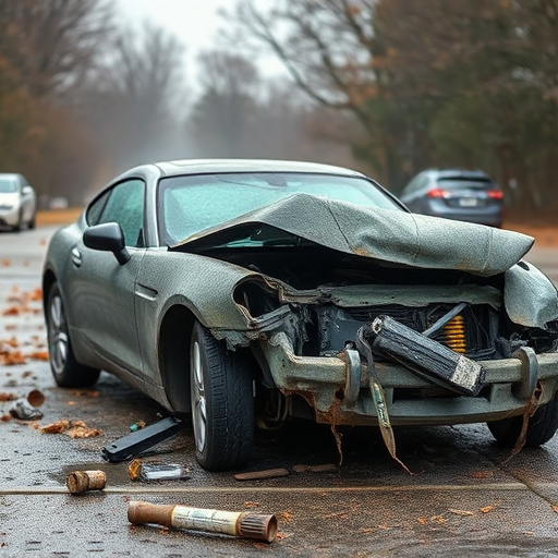 car crash damage