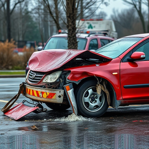 car crash damage