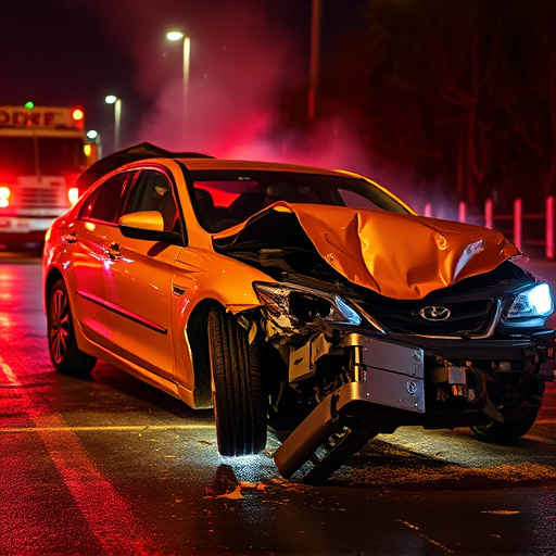 car crash damage
