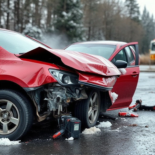 car crash damage