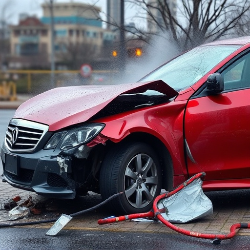 car crash damage