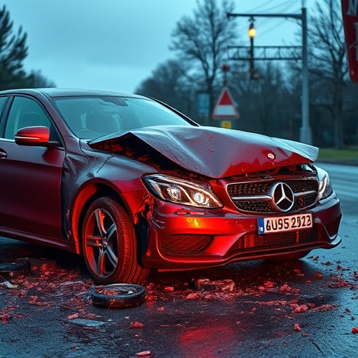 car crash damage