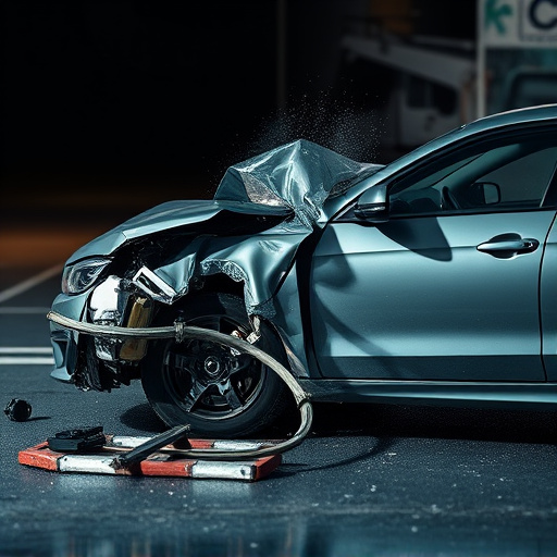 car crash damage