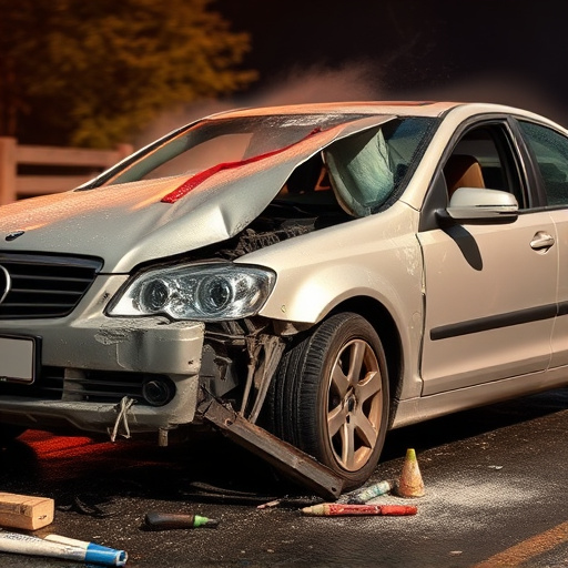 car crash damage