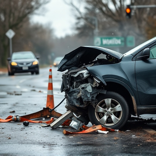 car crash damage