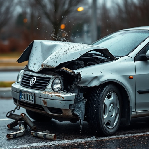 car crash damage