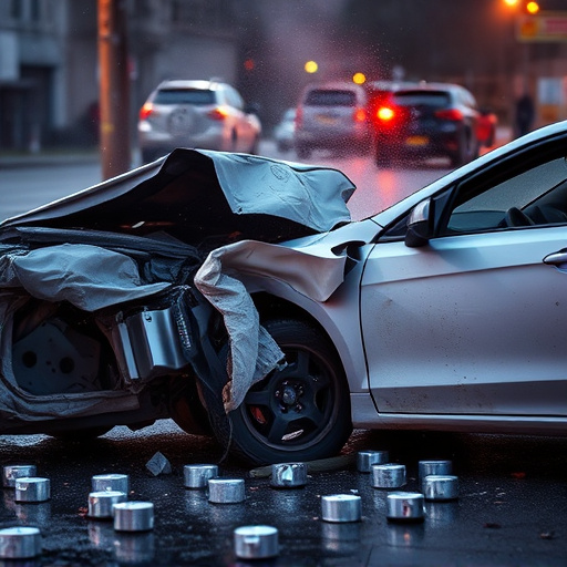 car crash damage