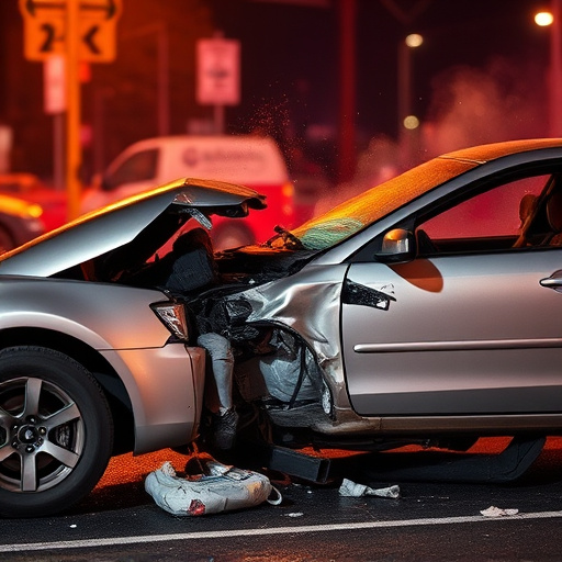 car crash damage