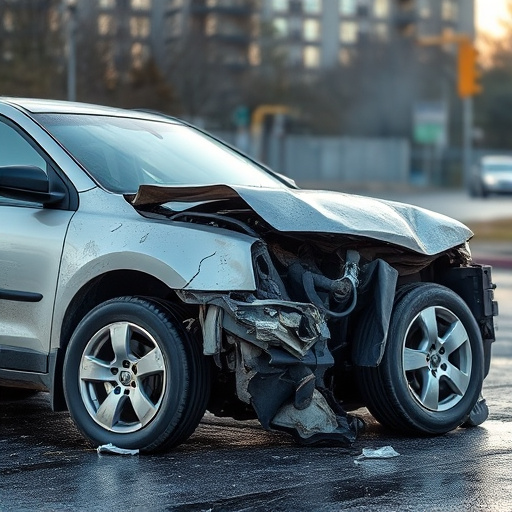 car crash damage
