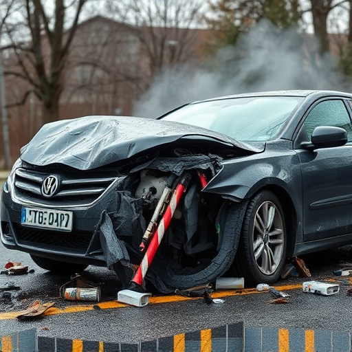 car crash damage