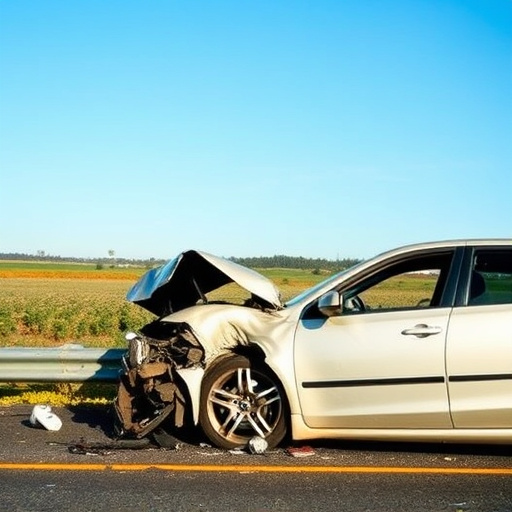 car crash damage
