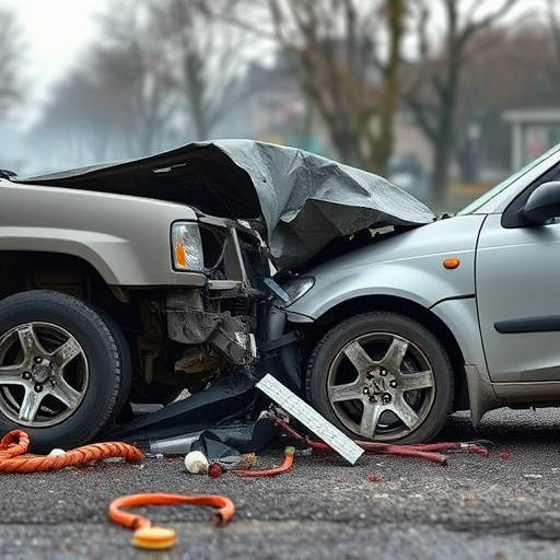 car crash damage