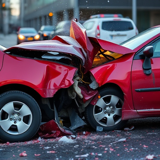 car crash damage