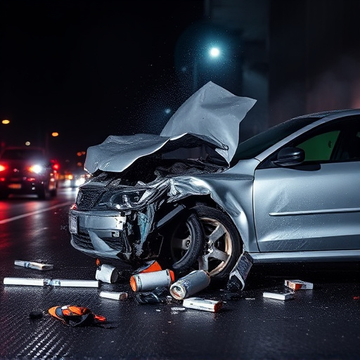 car crash damage