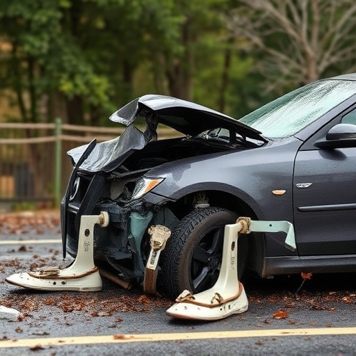 car crash damage