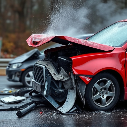 car crash damage