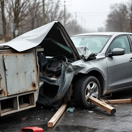 car crash damage