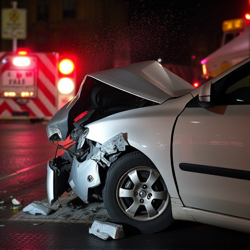 car crash damage