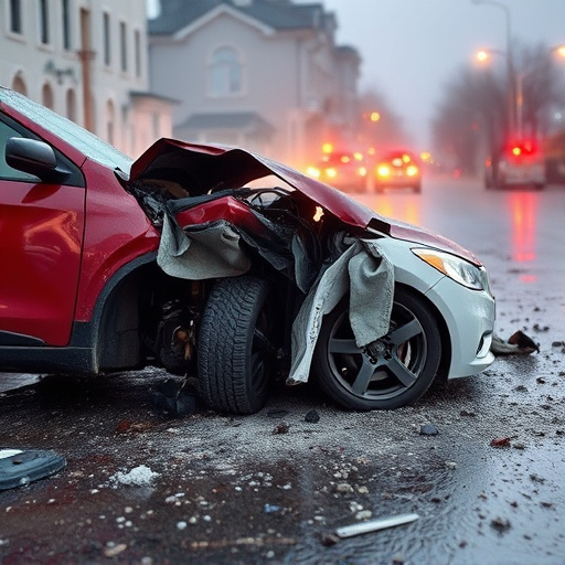 car crash damage