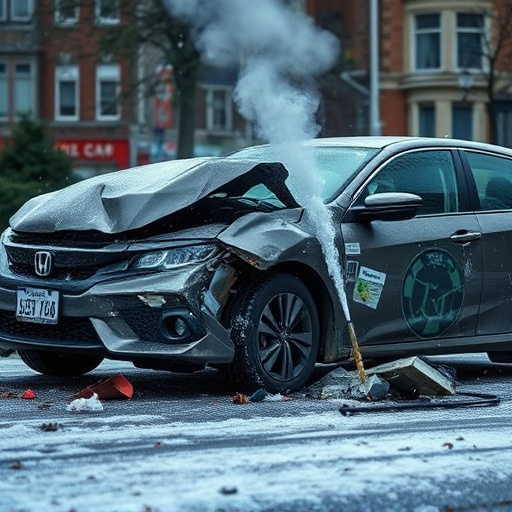 car crash damage