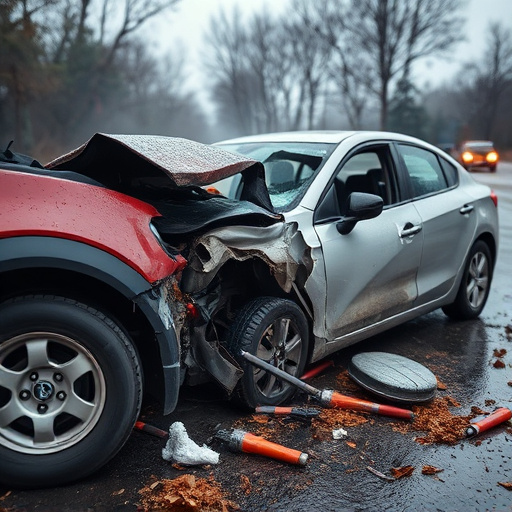 car crash damage