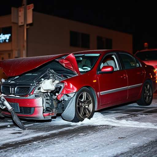 car crash damage