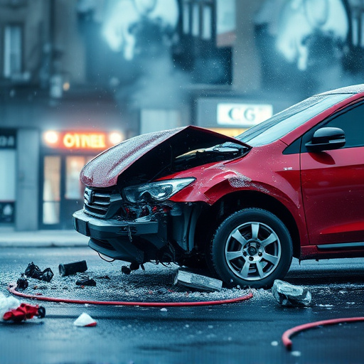 car crash damage