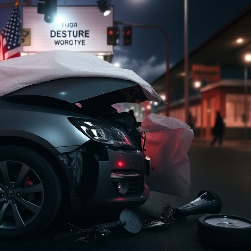 car crash damage