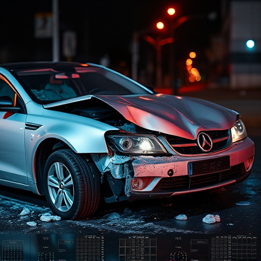 car crash damage