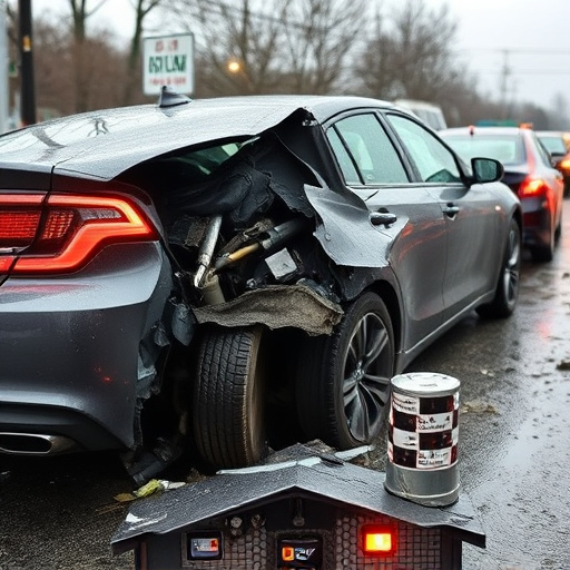 car crash damage