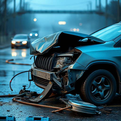 car crash damage