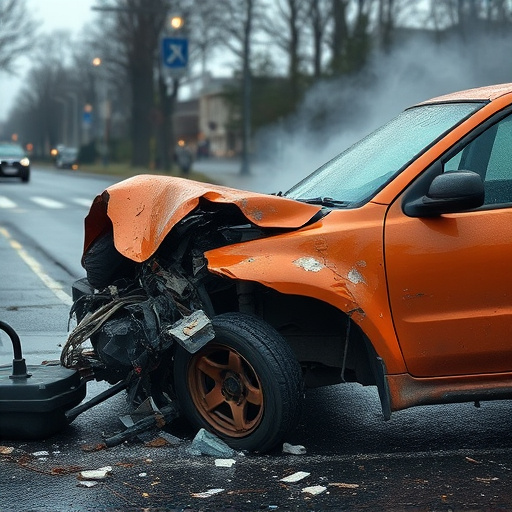 car crash damage