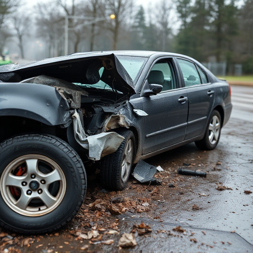 car crash damage