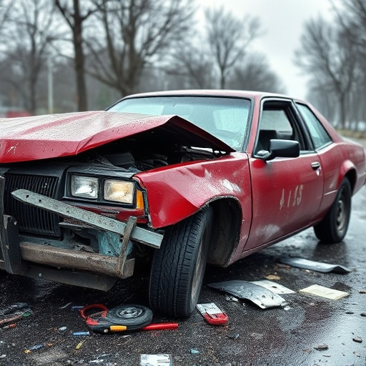 car crash damage