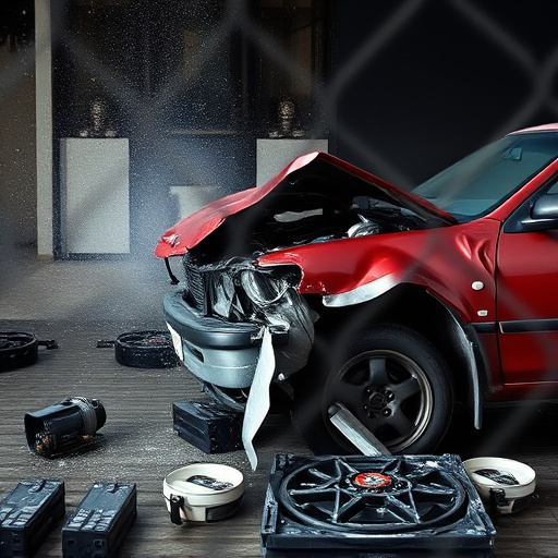 car crash damage