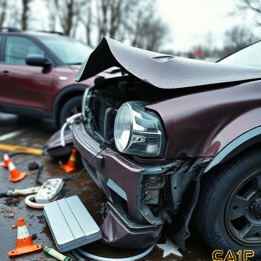 car crash damage