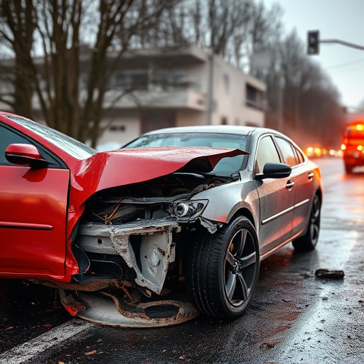 car crash damage